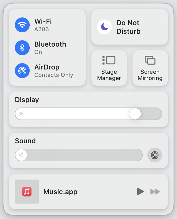 Control Center